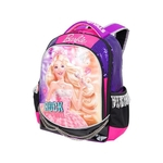 Ficha técnica e caractérísticas do produto Mochila De Costas Infantil Sestini G Rock N Royals Roxa Barbie tam G