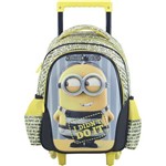 Mochila de Rodinha Minions Stripes 14 - Xeryus