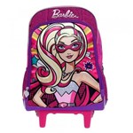 Ficha técnica e caractérísticas do produto Mochila Escolar G de Rodinhas Barbie Super Princesa - Sestini