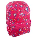 Ficha técnica e caractérísticas do produto Mochila Escolar Juvenil Feminina Unicornio 42x28x13cm Grande - Vozz