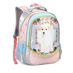 Mochila Feminina Infantil Seanite Costas Cachorro 11634