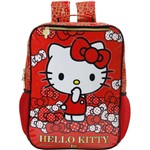 Ficha técnica e caractérísticas do produto Mochila Infantil Hello Kitty de Costas Grande - Ref: 7852 - Xeryus