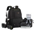 Ficha técnica e caractérísticas do produto Mochila para Câmera Digital Profissional, Lente, Notebook com Tela de 15.4´ - Fastpack 250