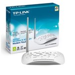 Ficha técnica e caractérísticas do produto Modem Roteador TP-Link + Wireless N de 150Mbps ADSL2
