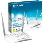 Ficha técnica e caractérísticas do produto Modem Roteador Wireless ADSL TP-LINK TD-W8961N de 300MBPS - Tp Link