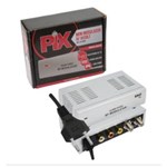 Ficha técnica e caractérísticas do produto Modulador RF - RCA Áudio e Vídeo X F Coaxial - PIX