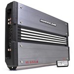 Ficha técnica e caractérísticas do produto Módulo Amplificador Classe A/B Hurricane H1 650.4 - 4 Canais - 2600 Watts RMS