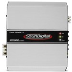 Ficha técnica e caractérísticas do produto Módulo Amplificador de Som Automotivo Soundigital SD3000.1D EVO 2 Ohms