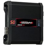 Ficha técnica e caractérísticas do produto Módulo Amplificador Digital SounDigital SD3000.1D EVO 2 Black 1 Canal 2 Ohms