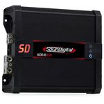 Ficha técnica e caractérísticas do produto Módulo Amplificador Digital SounDigital SD1600.1D Evolution - 1 Canal - 1800 Watts RMS