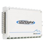 Ficha técnica e caractérísticas do produto Módulo Amplificador Digital SounDigital SD800.4D Marine - 4 Canais - 1044 Watts RMS
