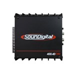 Ficha técnica e caractérísticas do produto Módulo Amplificador Sd400.4d Evo 4x100w Rms 4r - Soundigital