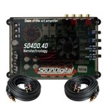 Ficha técnica e caractérísticas do produto Módulo Amplificador SD400.4d Mini 4 Canais de 100w RMS em 2ohms - Soundigital