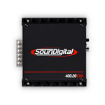 Ficha técnica e caractérísticas do produto Módulo Amplificador Soundigital SD400.2 4 Ohms