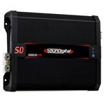 Ficha técnica e caractérísticas do produto Módulo Amplificador SounDigital SD5000.1D EVO 2 Black 1 Canal 6530 Watts RMS 1 Ohm