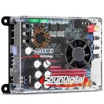 Ficha técnica e caractérísticas do produto Modulo Amplificador Soundigital Sd600.1d 700wrms + Cabo