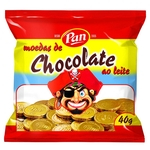 Ficha técnica e caractérísticas do produto Moedas de Chocolate c/12 - Pan