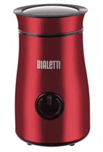 Ficha técnica e caractérísticas do produto Moedor de Café - Bialetti Eletricity Vermelho - 110V