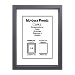 Ficha técnica e caractérísticas do produto Moldura Pronta 30x40 Caixa Preta Casa Castro