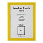Ficha técnica e caractérísticas do produto Moldura Pronta Basic Amarela 21x30cm