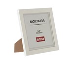 Ficha técnica e caractérísticas do produto Moldura Toldo Madeira Branco 20x20cm