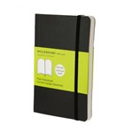 Ficha técnica e caractérísticas do produto Moleskine Classic Soft Notebooks Plain P 9x14cm S/pauta 7148 as