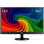 Ficha técnica e caractérísticas do produto Monitor AOC LED HD Widescreen 18,5" E970SWNL