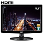 Ficha técnica e caractérísticas do produto Monitor LED 15,6" HQ 16HQ-LED HDMI