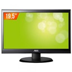 Ficha técnica e caractérísticas do produto Monitor LED 19,5" Widescreen E2050SWN AOC - AOC