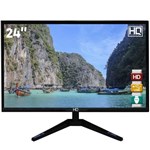 Ficha técnica e caractérísticas do produto Monitor LED 24" HQ Widescreen Full HD 24HQ-LED HDMI