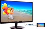 Ficha técnica e caractérísticas do produto Monitor 23" LED/IPS Philips - Multimidia - HDMI - MHL - Philips