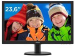 Monitor para PC Full HD Philips LCD Widescreen - 23,6” 243V5QHABA