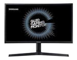Ficha técnica e caractérísticas do produto Monitor Samsung 24 Qled Gamer Full Hd Curvo 144hz 1ms Hdmi