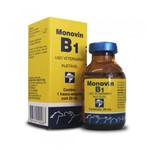 Ficha técnica e caractérísticas do produto Monovin B 1 Bravet - 20 Ml - Bravet