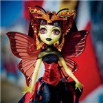 Ficha técnica e caractérísticas do produto Monster High Mattel Boo York Goth Moth CHW64/CHW62