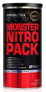 Ficha técnica e caractérísticas do produto Monster Nitro Pack (44packs) Probiótica