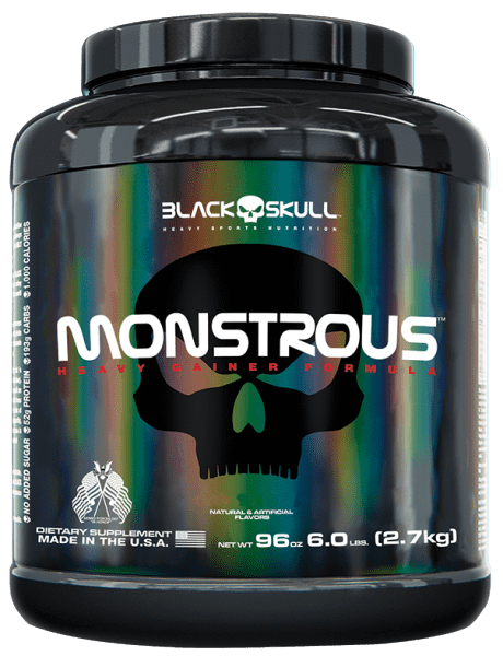 Ficha técnica e caractérísticas do produto Monstrous Choc 2,7Kg Black Skull