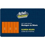 Ficha técnica e caractérísticas do produto Montagem de Guarda Roupa Acima de 4 Portas - Gift Card Digital