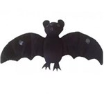 Ficha técnica e caractérísticas do produto Morcego de Pelúcia 20 Preto Cm