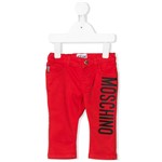 Ficha técnica e caractérísticas do produto Moschino Kids Calça Jeans com Logo - Vermelho