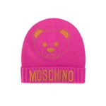Ficha técnica e caractérísticas do produto Moschino Kids Gorro com Logo Bordado - Rosa