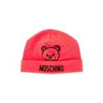 Ficha técnica e caractérísticas do produto Moschino Kids Gorro com Logo Bordado - Vermelho