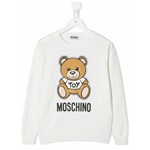 Ficha técnica e caractérísticas do produto Moschino Kids Moletom com Estampa Teddy - Branco