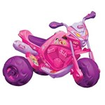 Ficha técnica e caractérísticas do produto Moto Elétrica Bandeirantes Princesas Disney 2438 6V Rosa - Rosa