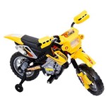 Ficha técnica e caractérísticas do produto Moto Elétrica Belfix Infantil Amarela