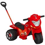 Ficha técnica e caractérísticas do produto Moto Elétrica de Passeio Ban Cars Vermelha 2330 - Bandeirante