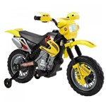Ficha técnica e caractérísticas do produto Moto Elétrica Infantil 6V Bel Fix Amarelo