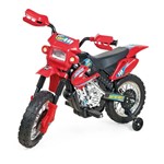 Ficha técnica e caractérísticas do produto Moto Elétrica Infantil Motocross Vermelha 244 - Xplast