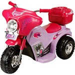 Ficha técnica e caractérísticas do produto Moto Elétrica Infantil Pink Adventure 6V - Importado