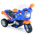 Ficha técnica e caractérísticas do produto Moto Elétrica Infantil Speed Chopper Azul - Homeplay